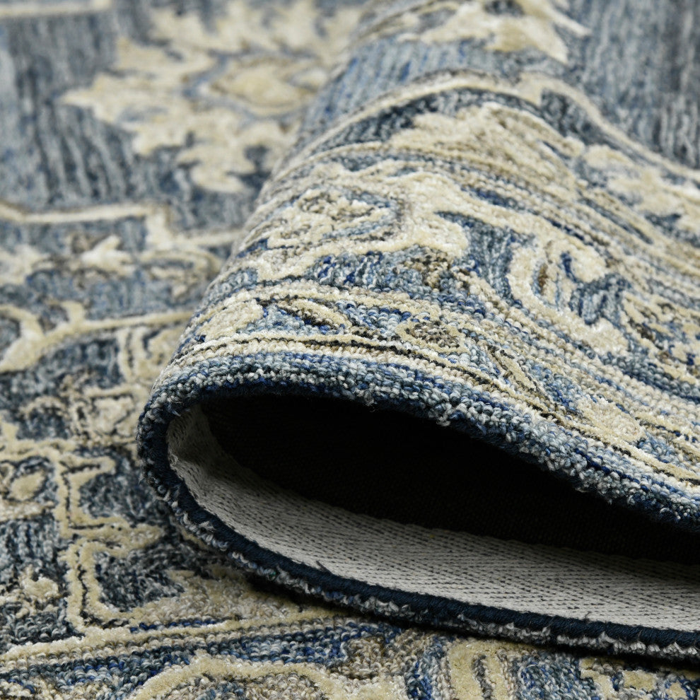 Vestige Nucia Area Rug, Blue, 9' x 13', Oriental