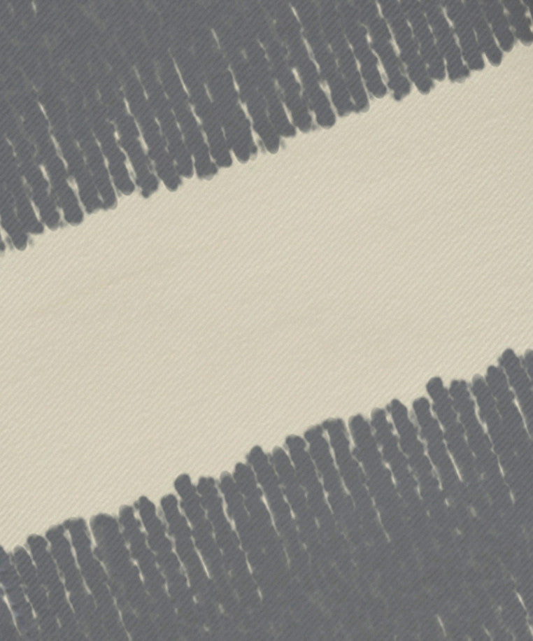 Twisted Stripe Stripe Print Napkin, Gray, Set of 4