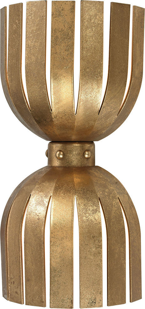 Dimond Home 114-141 Olympia Double Wall Sconce, Gold Leaf