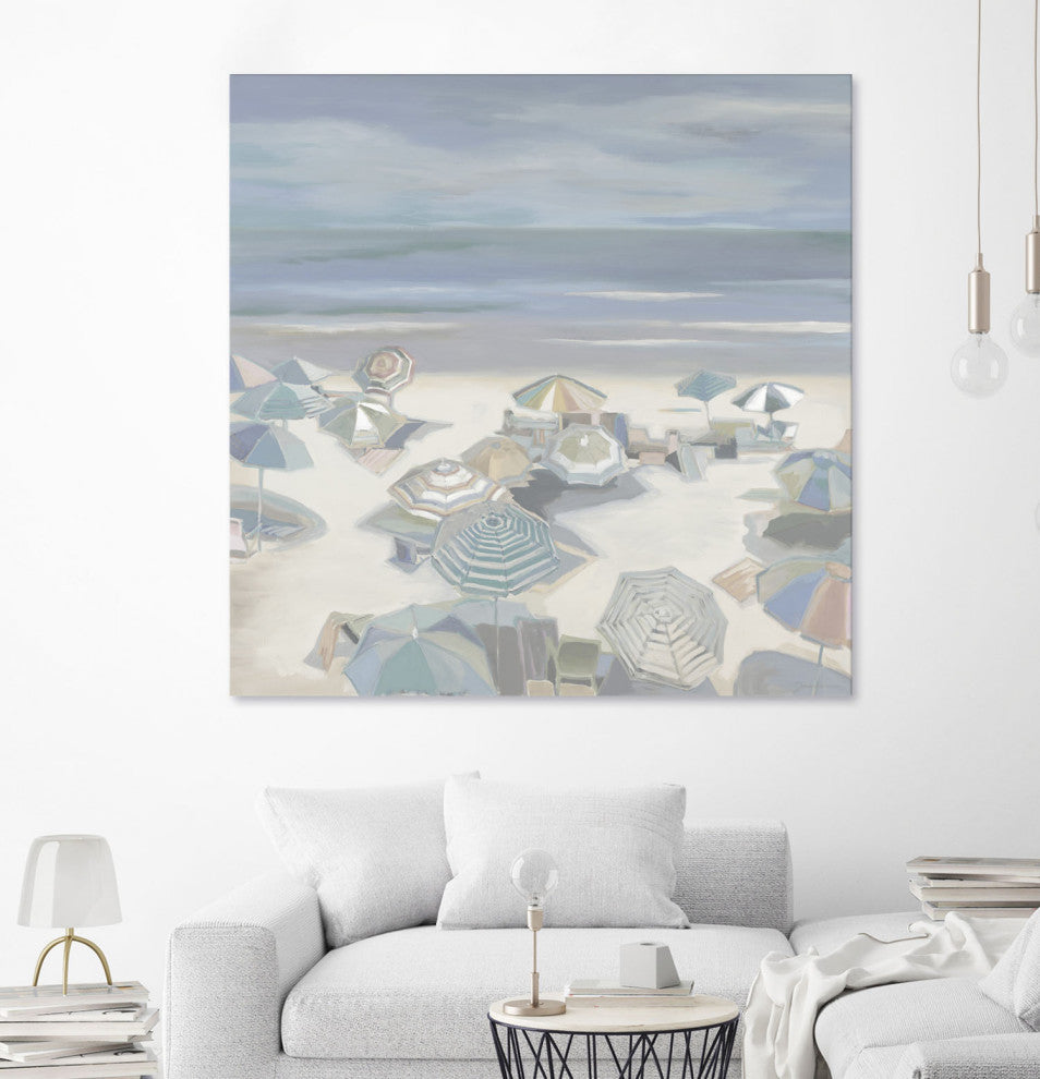Beach Party - 84 x 84 by Liz Jardine