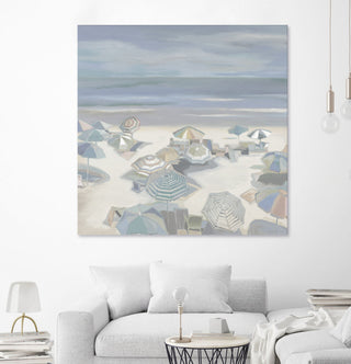 Beach Party - 84 x 84 by Liz Jardine