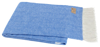 Italian Herringbone Throw, Marina