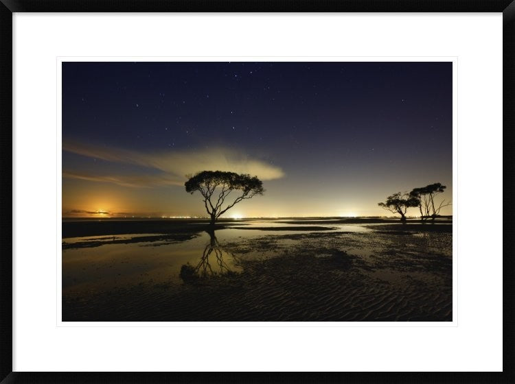 "Moonrise" Framed Digital Print by Mel Brackstone, 32x24"