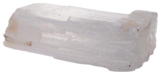 Selenite Fireplace Log Large