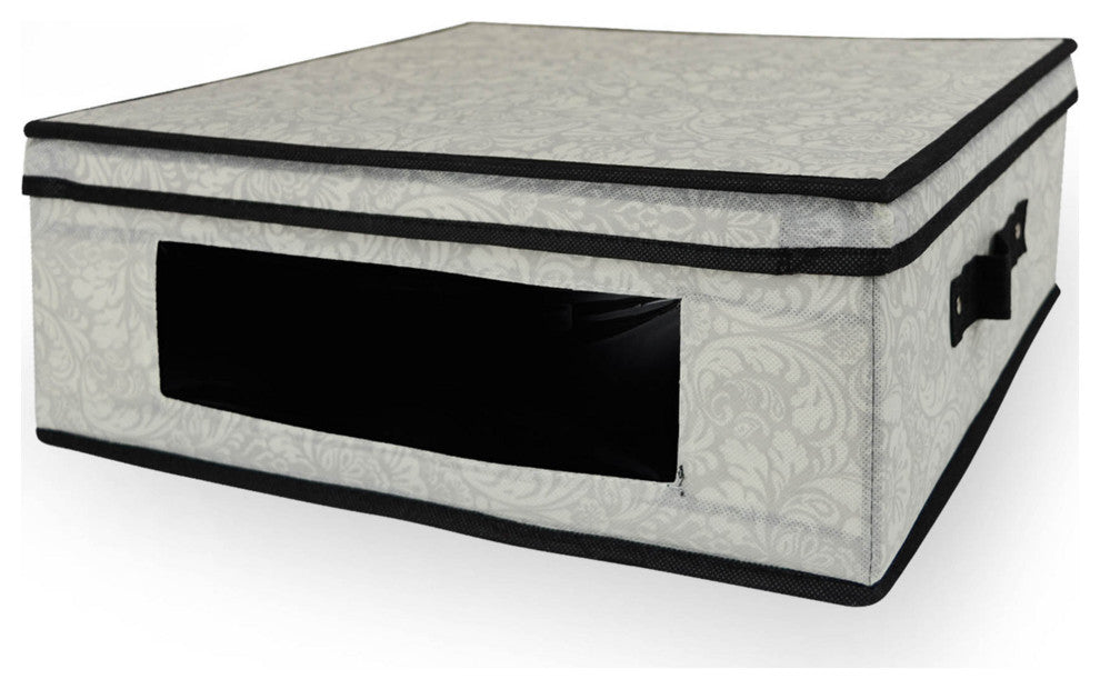 Closet Storage Cube Damask