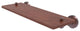 Waverly Place 16" Solid Wood Shelf, Antique Copper