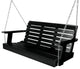 Soren Porch Swing 4', Black