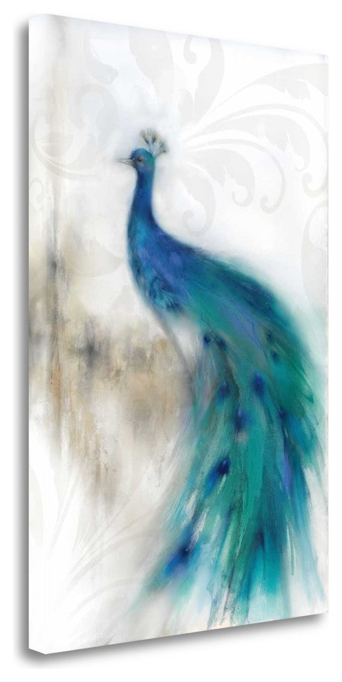 "Jewel Plumes II" By J.P. Prior, Giclee Print on Gallery Wrap Canvas