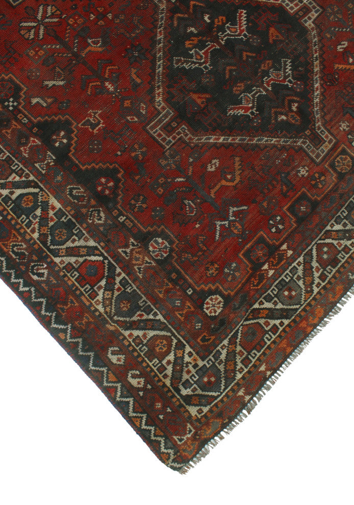 Semi-Antique Mumtoza Red Rug