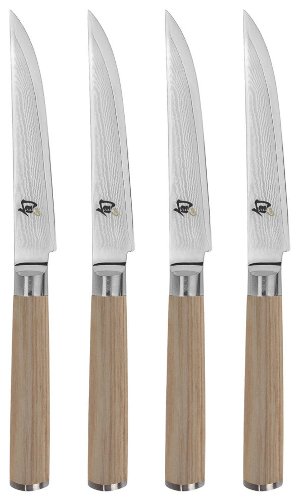 Shun Classic Blonde 4 Piece Steak Knife Set