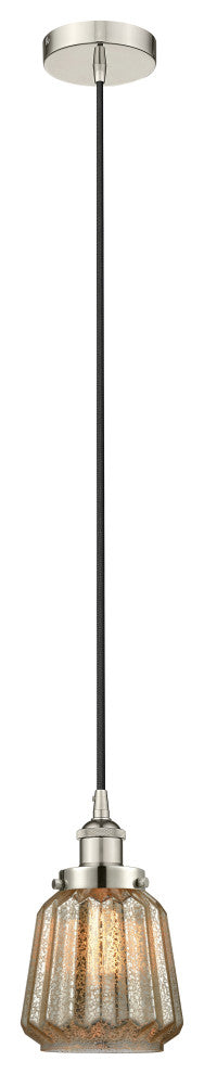 Innovations 616-1PH-PN-G146 1-Light Mini Pendant, Polished Nickel