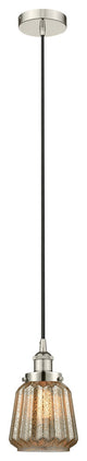 Innovations 616-1PH-PN-G146 1-Light Mini Pendant, Polished Nickel