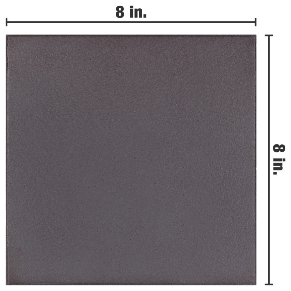Quarry Black Ceramic Floor and Wall Tile