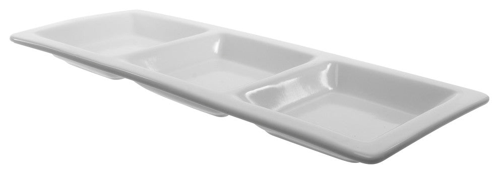 Whittier Small 3-Pocket Tray, Set of 2