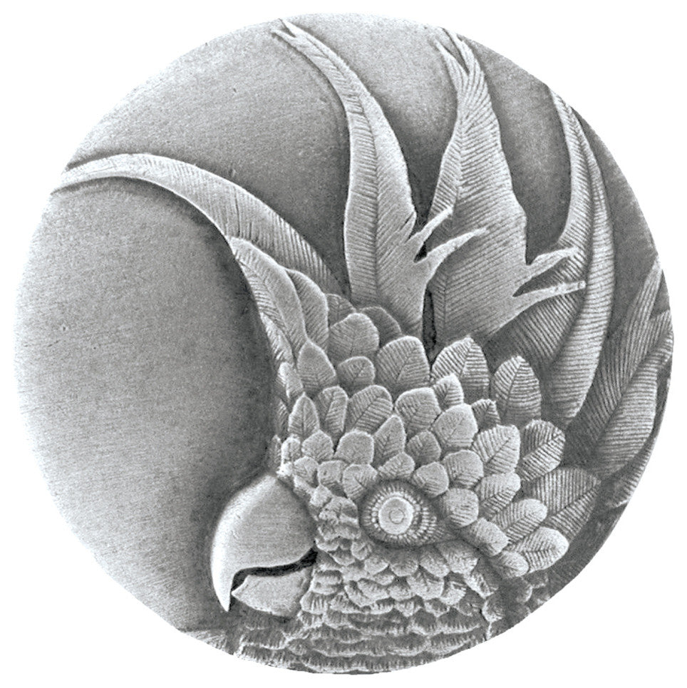 Cockatoo Knob Antique Pewter(Large, Left Side, Right
