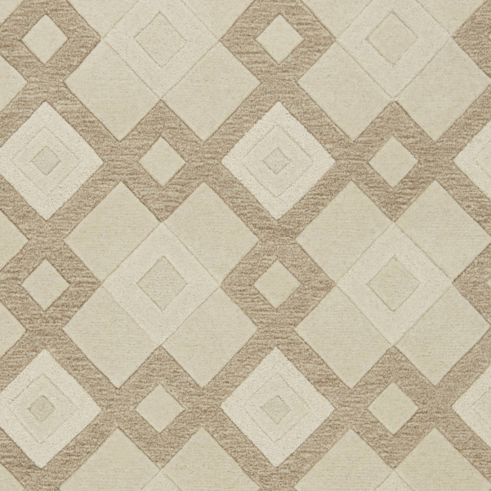 KAS Eternity 1055 Ivory Vista Area Rug, 4'x6'