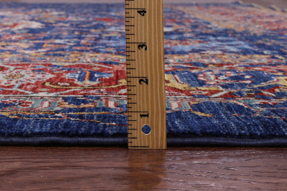9' 1" X 11' 6" Modern Fine Serapi Hand Knotted Rug - Q12413