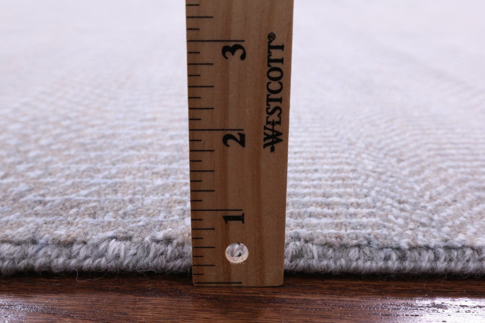 8' 1" X 10' 3" Savannah Gabbeh Wool and Silk Handmade Rug Q6759