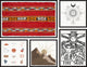 Sunrise on the Mountain Pentaptych, 5-Piece Set
