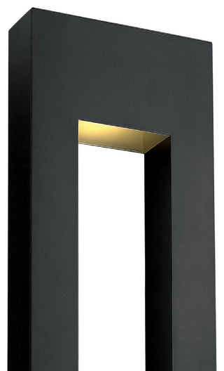 Hinkley Atlantis Extra Large Wall Mount Lantern, Satin Black