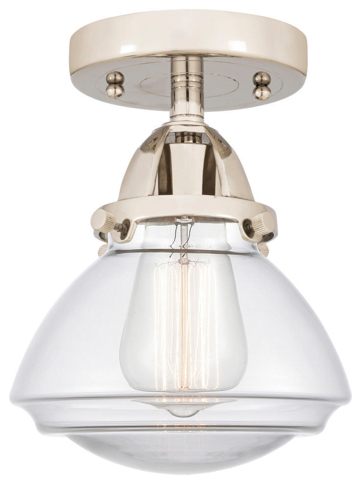 INNOVATIONS 288-1C-PN-G322 1-Light Semi-Flush Mount Polished Nickel