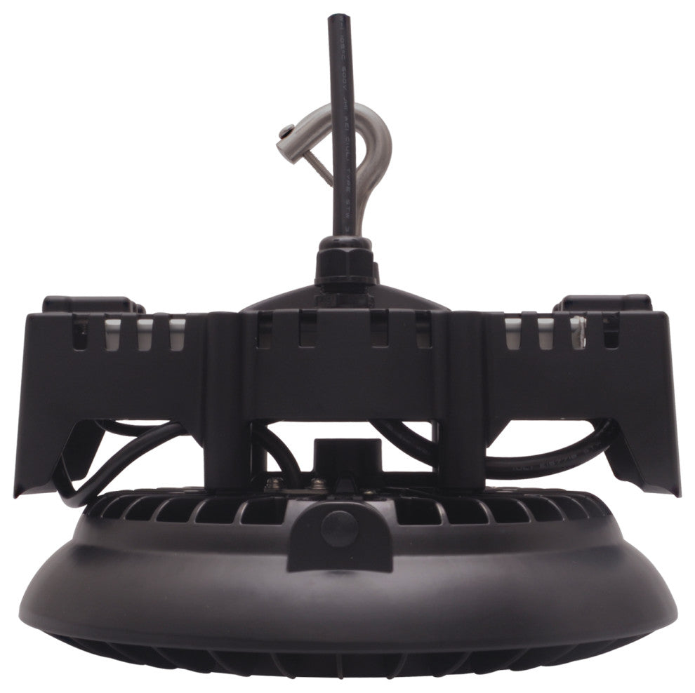 HBC3 Series HV 200-Watt LED Low/High Bay, 5000K, Black