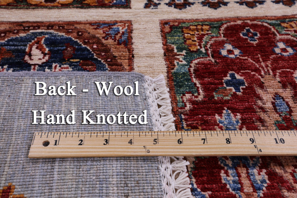 5' 4" X 8' 5" Persian Hand-Knotted Wool Rug - Q12915