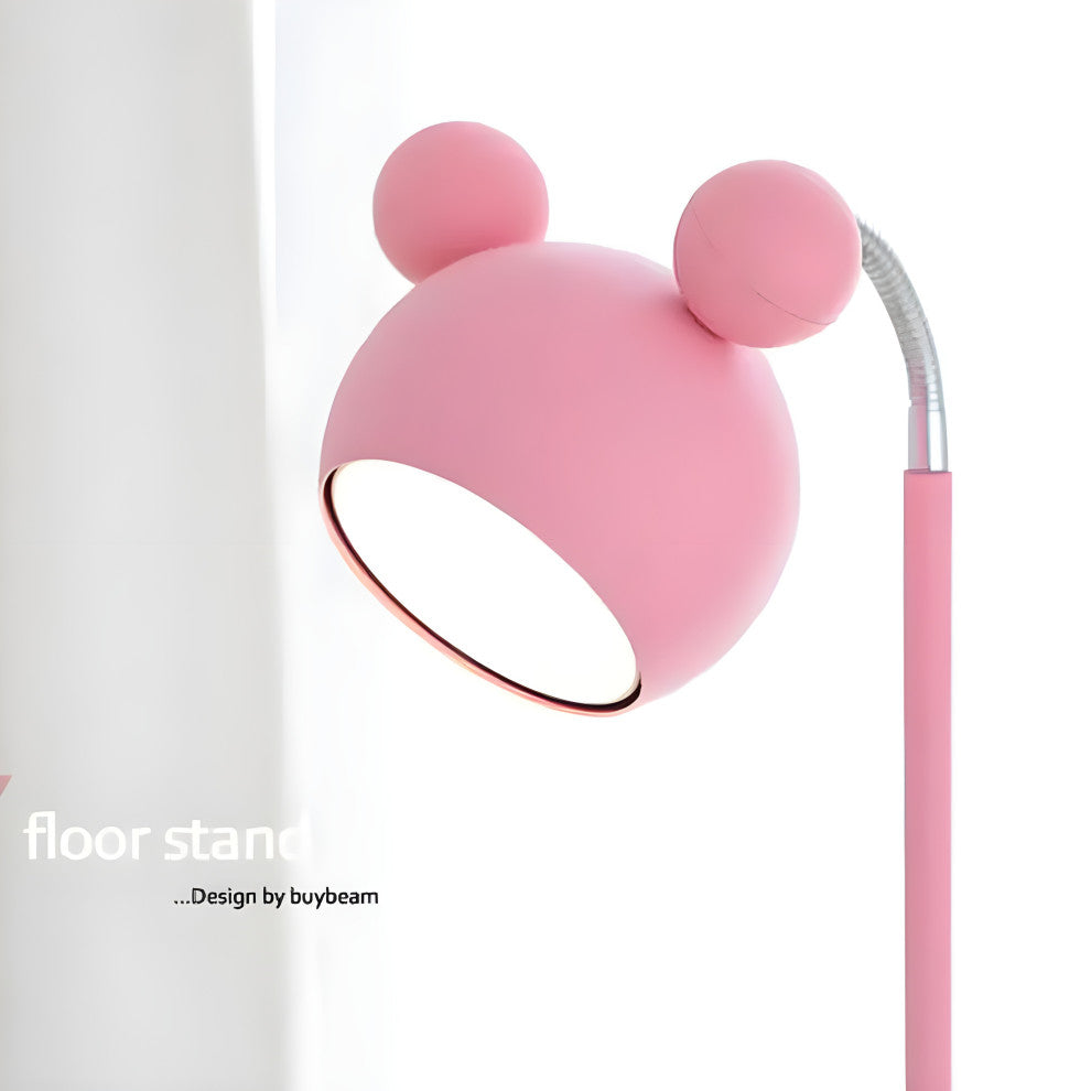 Bourg-Saint-Pierre | Korean Design Bright LED Floor Lamp, Pink