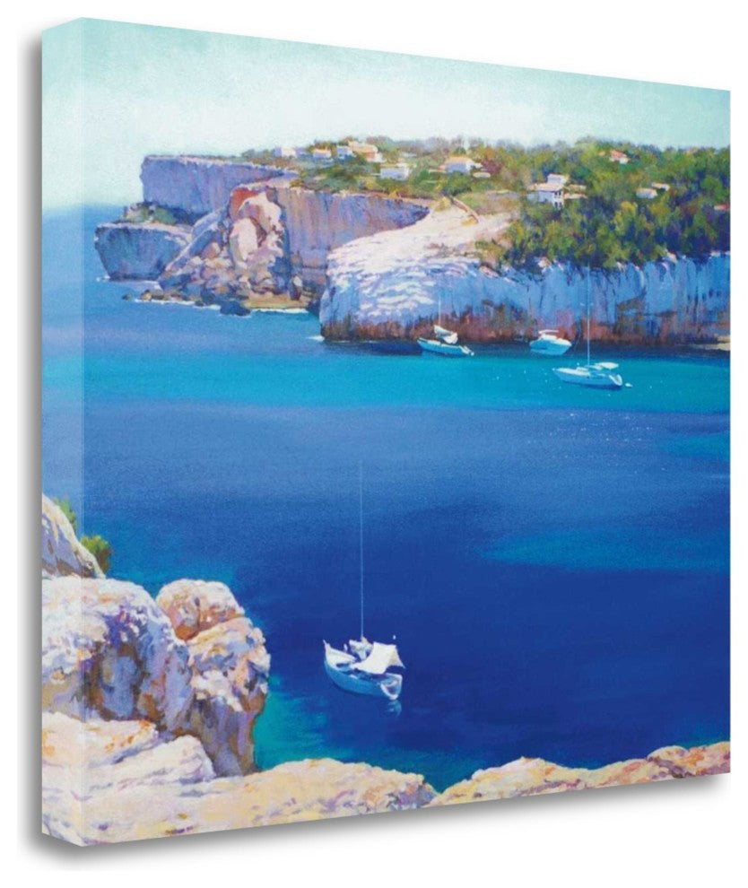 "Cala Llombards" By Alex Hook Krioutchkov, Giclee Print on Gallery Wrap Canvas