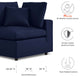 Lounge Sofa Corner Chair, Sunbrella, Blue Navy, Modern, Outdoor Hospitality