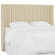 Twin Wingback Headboard, Fritz Glacier