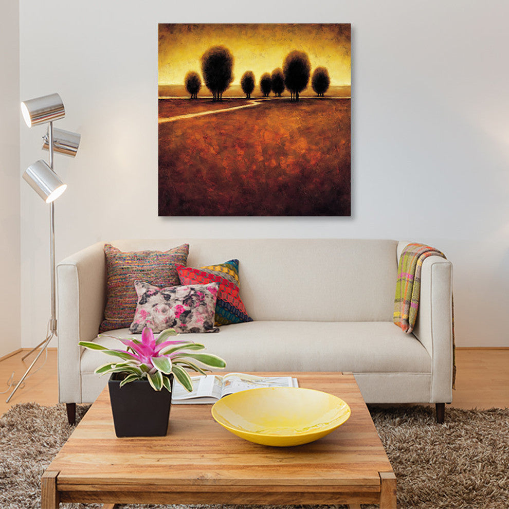"Illumination" by Gregory Williams, Canvas Print, 37"x37"
