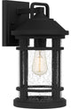 Quoizel QUY8409EK One Light Outdoor Wall Mount, Earth Black Finish