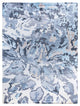 Modern, One-of-a-Kind Hand-Knotted Area Rug - Blue, 9' 1" x 12' 1"
