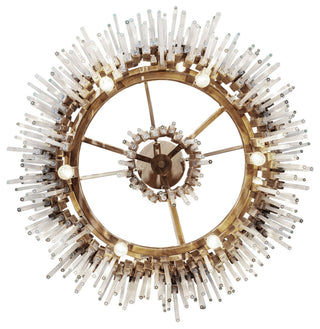 Varaluz 309P06 Matrix 6 Light 19"W Multi Light Pendant - Havana Gold