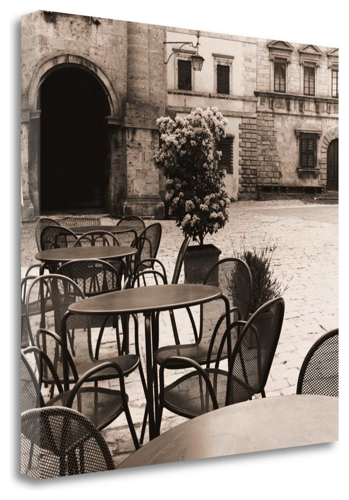 "Caffe Toscana" By Alan Blaustein, Giclee Print on Gallery Wrap Canvas