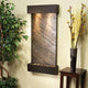Whispering Creek Water Feature by Adagio, Green Featherstone, Antique Bronze
