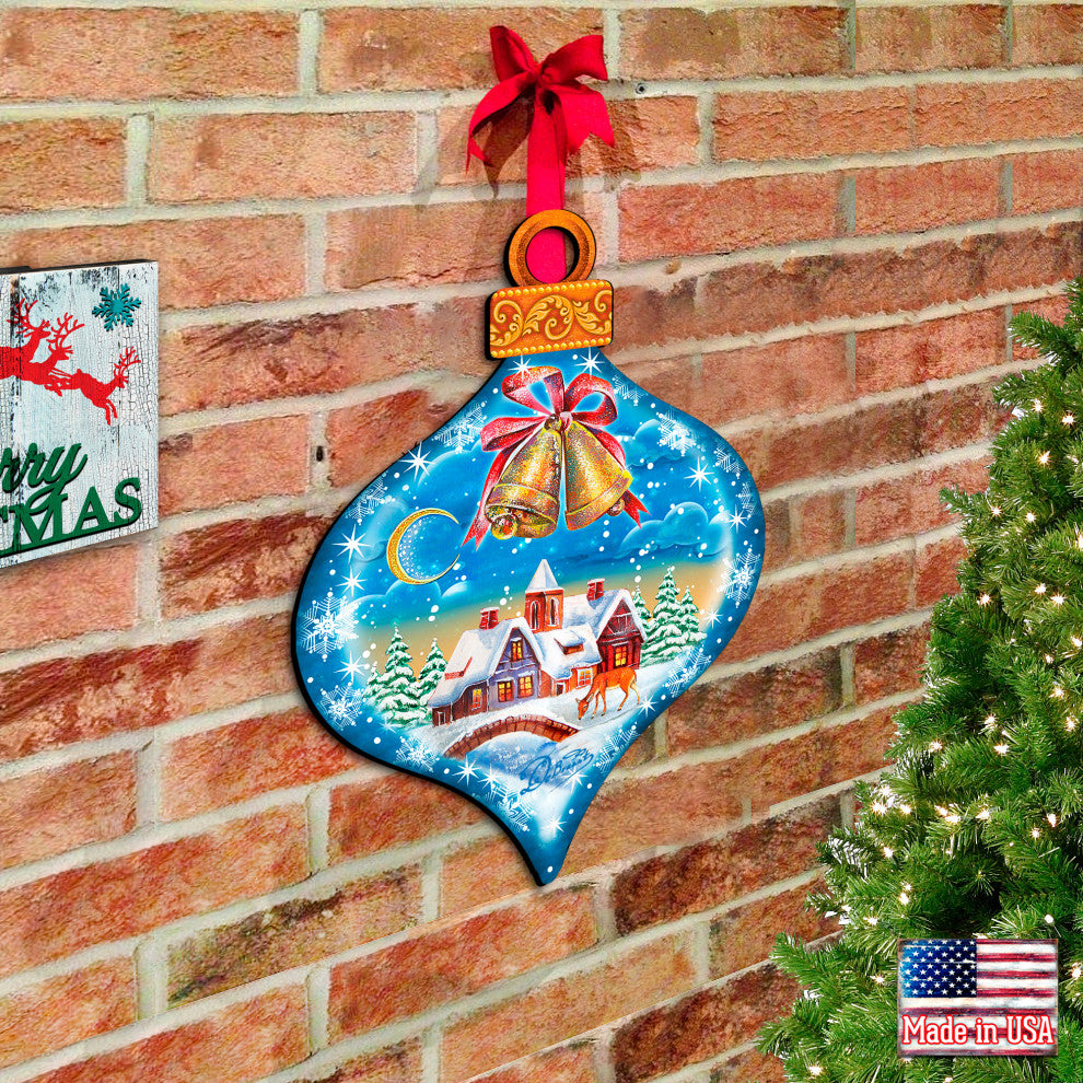 Winter Drop Door Hanger