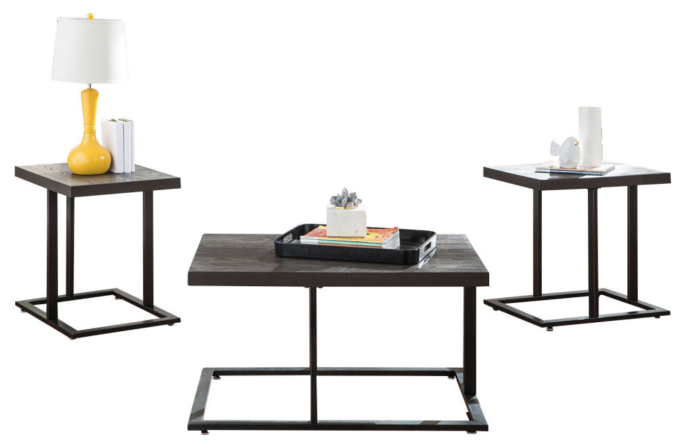 Airdon Occasional Table Set in Bronze T194-13