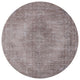Ahgly Company Indoor Round Mid-Century Modern Area Rugs, 4' Round