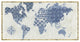 "Indigo Gild Map Maki" Digital Paper Print by Kathrine Lovell, 50"x26"