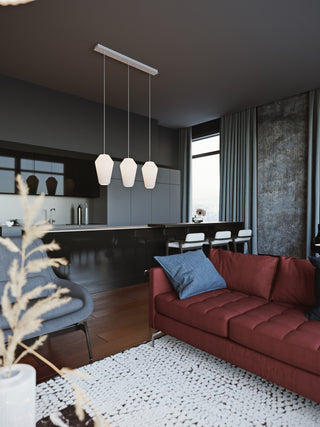 Lola Medium Base Triple Pendant