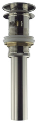 Fine Fixtures Pop-Up Bathroom Sink Drain With Overflow, Satin Nickel