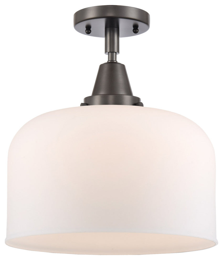 INNOVATIONS LIGHTING 447-1C-OB-G71-L X-Large Bell Flush Mount