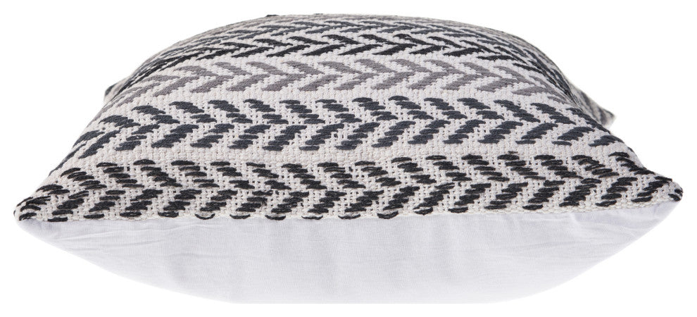 Hint of Grayscale Throw Pillow