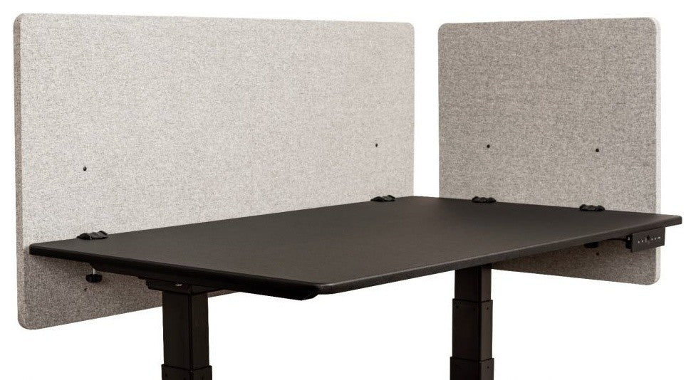 Reclaim Desktop Privacy Panel, Misty Gray, 48"x24"