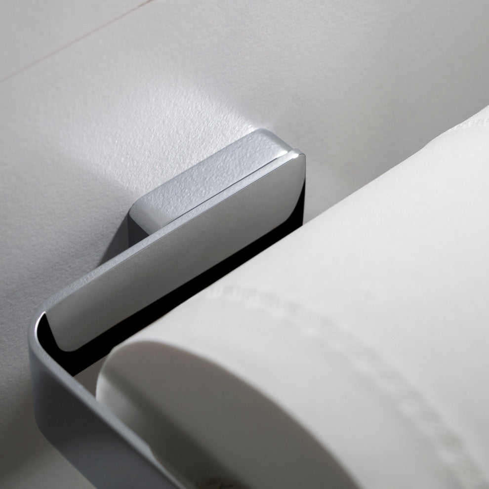 Stelios Bathroom Toilet Paper Holder, Chrome