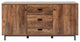 Wooden Sideboard with 2 Doors and 3 Drawers