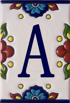 Mission Tile Letter A