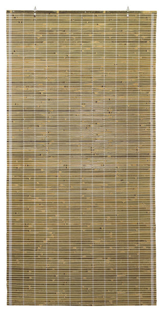 Burnt Bamboo Cordless Window Shade, Natural, 72" W
